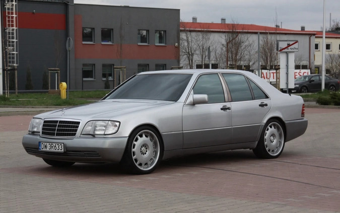 Mercedes-Benz Klasa S cena 39900 przebieg: 289000, rok produkcji 1991 z Wrocław małe 596